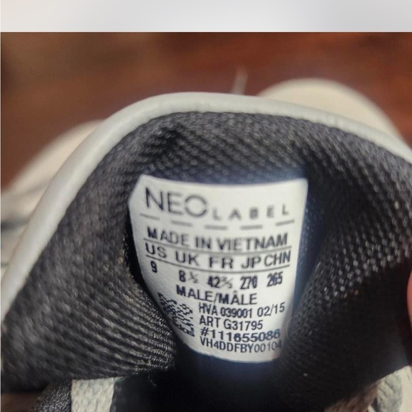 adidas Gray and Black Men's Shoes - Picture 7 of 7